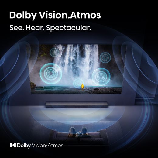 Hisense 65" 4K Ultra HD QLED Smart TV [2026] - Annotation - Dolby Vison Atmos